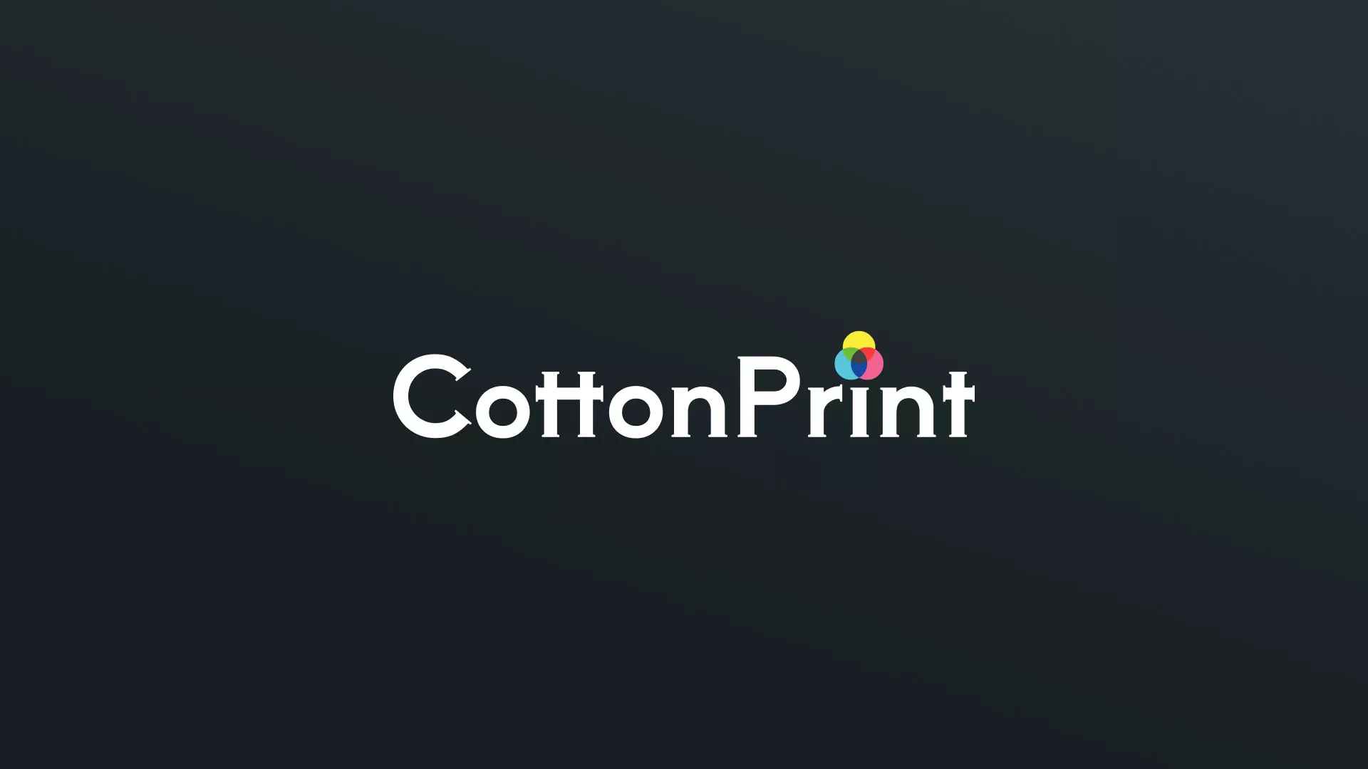 Создание логотипа компании «CottonPrint» в Зиме